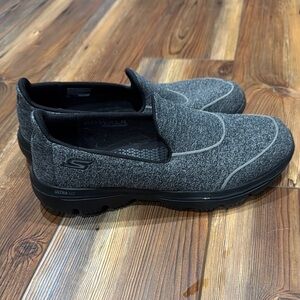 Skechers Gray Loafers Slip-On Comfort Shoes